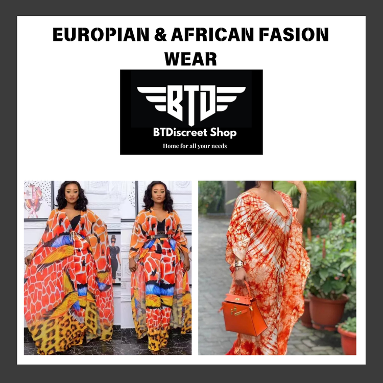 EUROPEAN, AMERICAN & AFRICAN WEAR