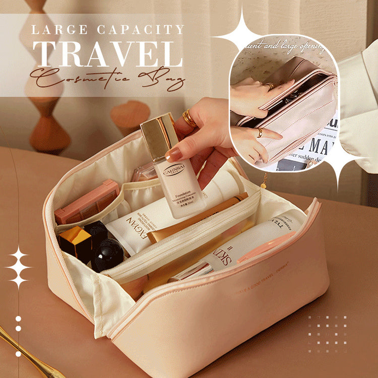 Travel Cosmetic Bag Large Capacity Multifunction Travel Cosmetic