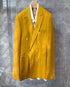 Casual Double-Breasted Linen Small Suit Jacket Men