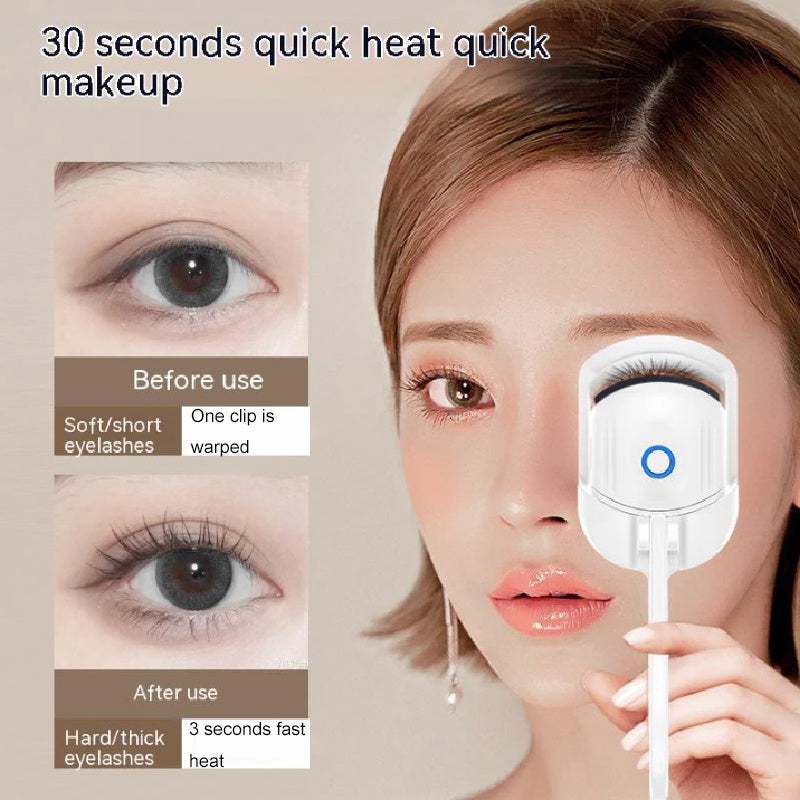 eyelash curler portable electric heated comb eye lash 