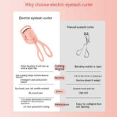 eyelash curler portable electric heated comb eye lash 