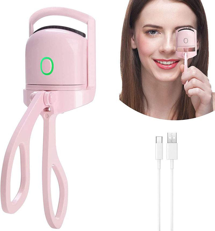 eyelash curler portable electric heated comb eye lash 