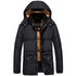velvet padded jacket men winter