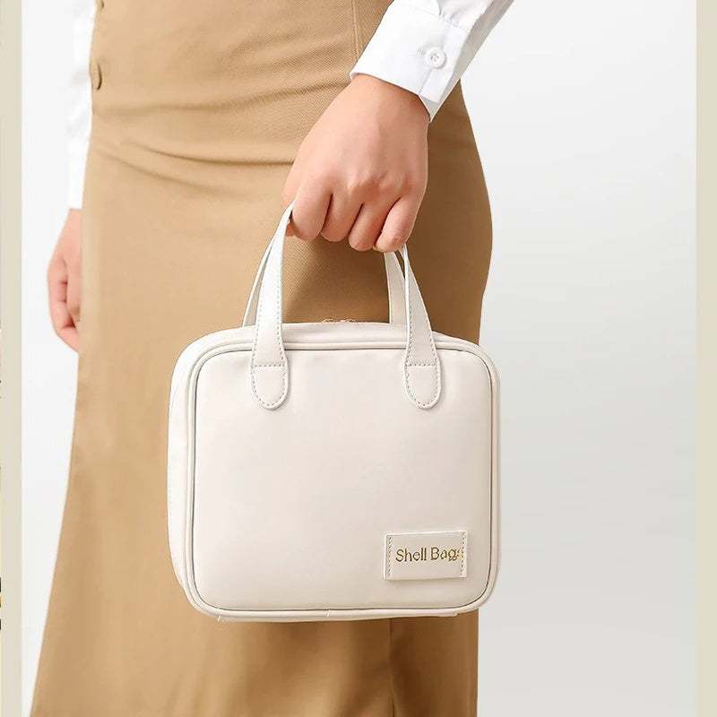 storage organizer makeup pouch cosmetic bag shell bags