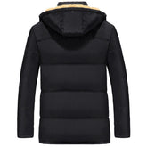 velvet padded jacket men winter