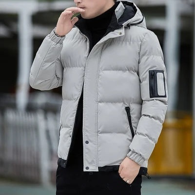 Men Fashion Casual Padded Down Jacket
