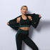 3pcs yoga set seamless sport set