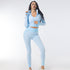 3pcs yoga set seamless sport set