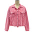 Fashion Baseball Jersey Retro Coat Women